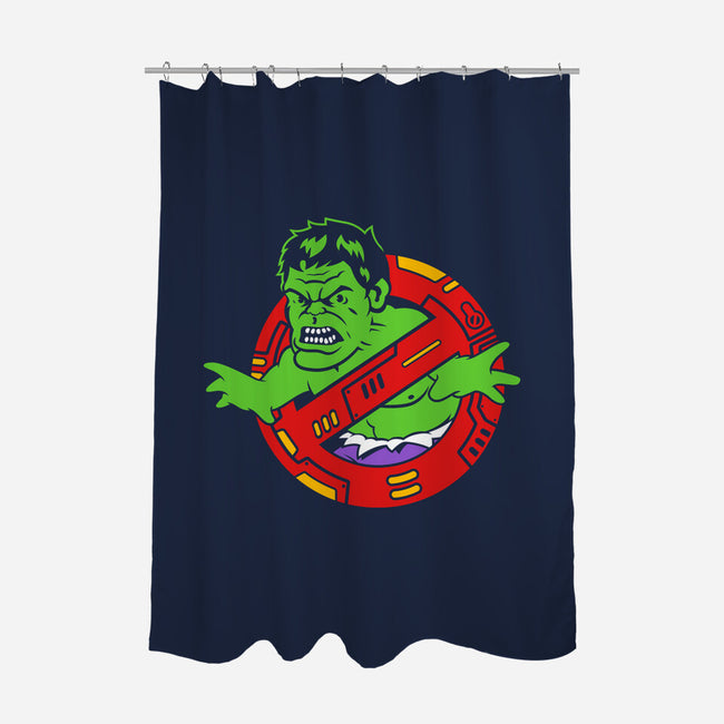 Hulkbuster-None-Polyester-Shower Curtain-demonigote