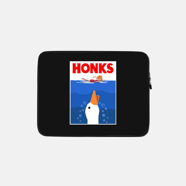 HONKS-None-Zippered-Laptop Sleeve-demonigote