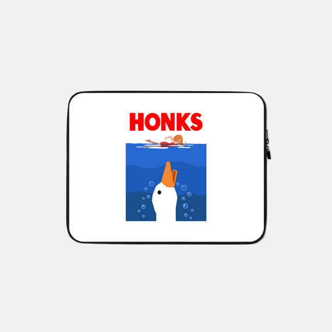 HONKS-None-Zippered-Laptop Sleeve-demonigote