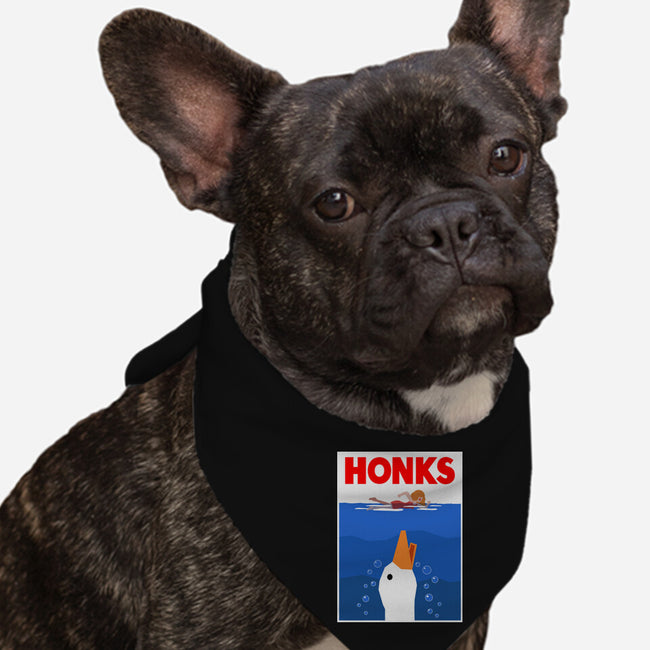 HONKS-Dog-Bandana-Pet Collar-demonigote