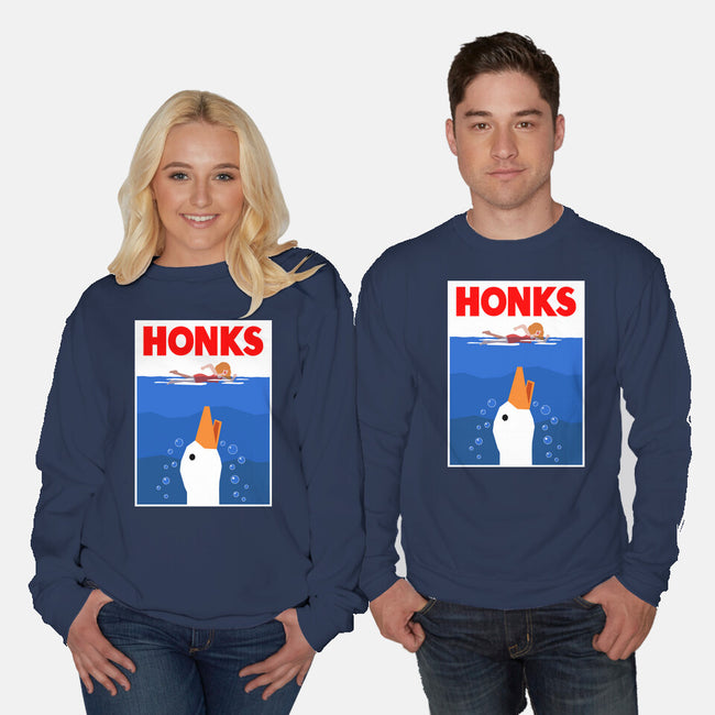 HONKS-Unisex-Crew Neck-Sweatshirt-demonigote