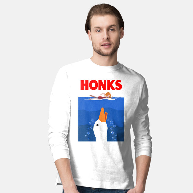 HONKS-Mens-Long Sleeved-Tee-demonigote