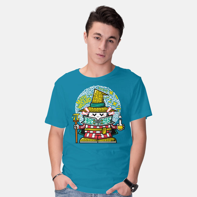 Math Wizard-Mens-Basic-Tee-krisren28