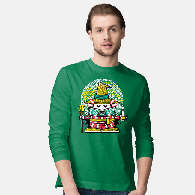 Math Wizard-Mens-Long Sleeved-Tee-krisren28