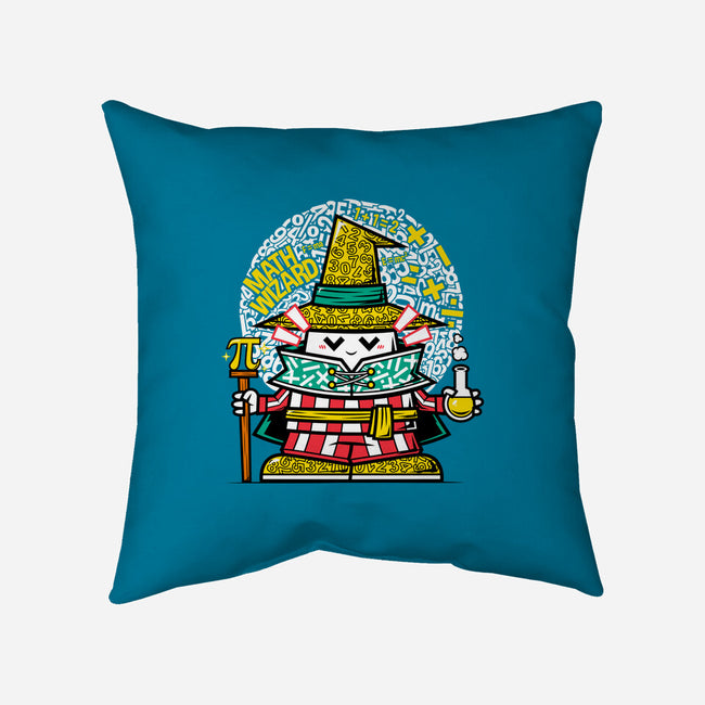 Math Wizard-None-Removable Cover-Throw Pillow-krisren28