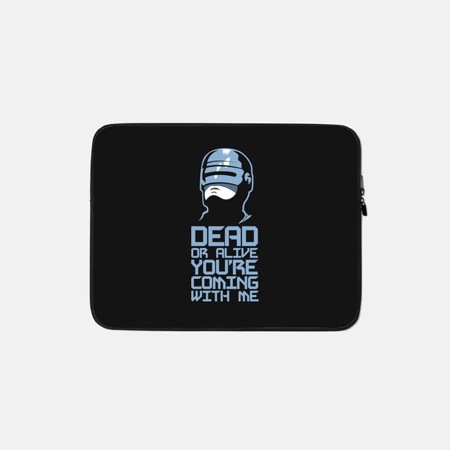 Cyber Arrest-None-Zippered-Laptop Sleeve-demonigote