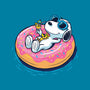 Donut Worry Be Happy-Samsung-Snap-Phone Case-Gamma-Ray