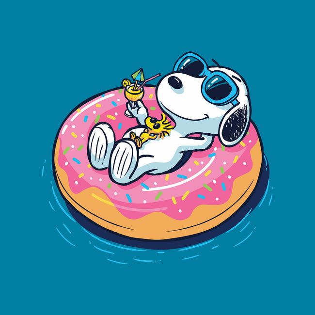 Donut Worry Be Happy-Mens-Heavyweight-Tee-Gamma-Ray