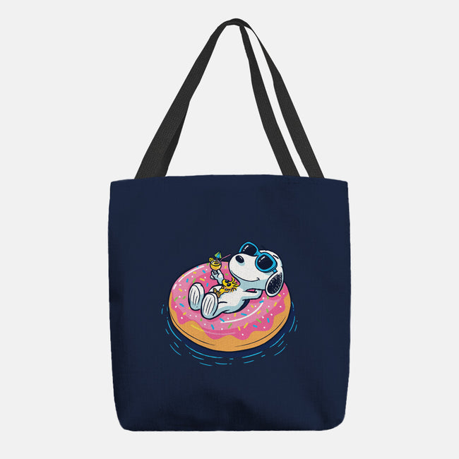 Donut Worry Be Happy-None-Basic Tote-Bag-Gamma-Ray