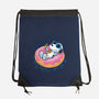 Donut Worry Be Happy-None-Drawstring-Bag-Gamma-Ray