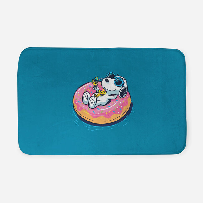 Donut Worry Be Happy-None-Memory Foam-Bath Mat-Gamma-Ray