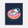 Donut Worry Be Happy-None-Stretched-Canvas-Gamma-Ray