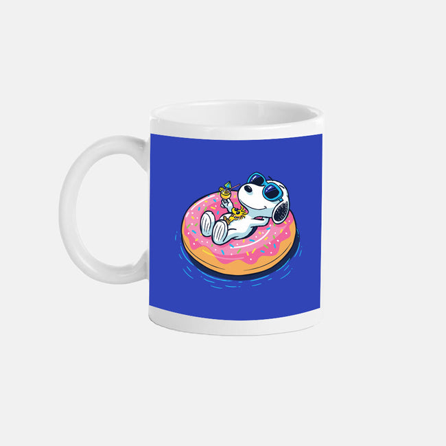 Donut Worry Be Happy-None-Mug-Drinkware-Gamma-Ray