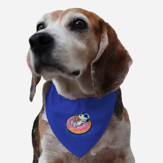 Donut Worry Be Happy-Dog-Adjustable-Pet Collar-Gamma-Ray