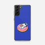 Donut Worry Be Happy-Samsung-Snap-Phone Case-Gamma-Ray