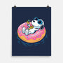 Donut Worry Be Happy-None-Matte-Poster-Gamma-Ray