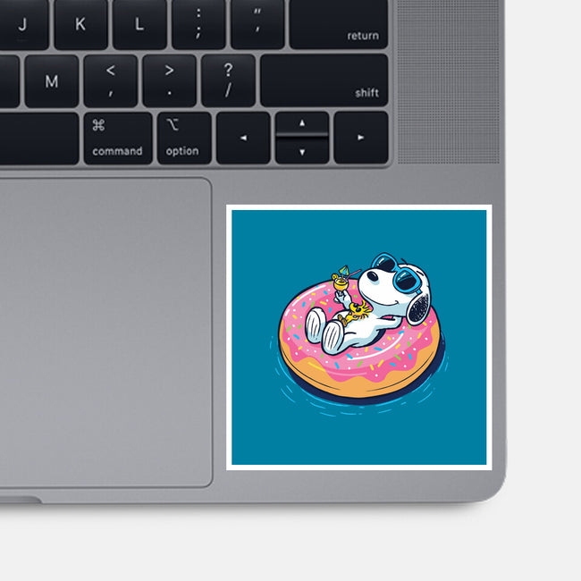 Donut Worry Be Happy-None-Glossy-Sticker-Gamma-Ray