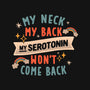 My Serotonin Wont Come Back-Dog-Adjustable-Pet Collar-koalastudio