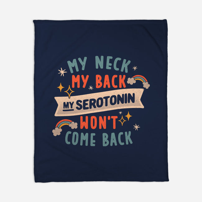 My Serotonin Wont Come Back-None-Fleece-Blanket-koalastudio