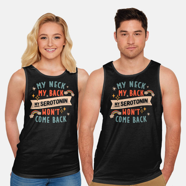 My Serotonin Wont Come Back-Unisex-Basic-Tank-koalastudio