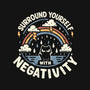 Surround Yourself With Negativity-None-Glossy-Sticker-BridgeWalker