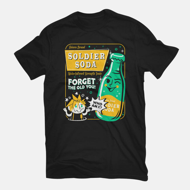 Soldier Soda-Unisex-Basic-Tee-Aarons Art Room