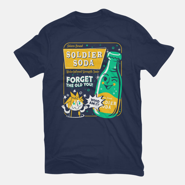 Soldier Soda-Womens-Fitted-Tee-Aarons Art Room