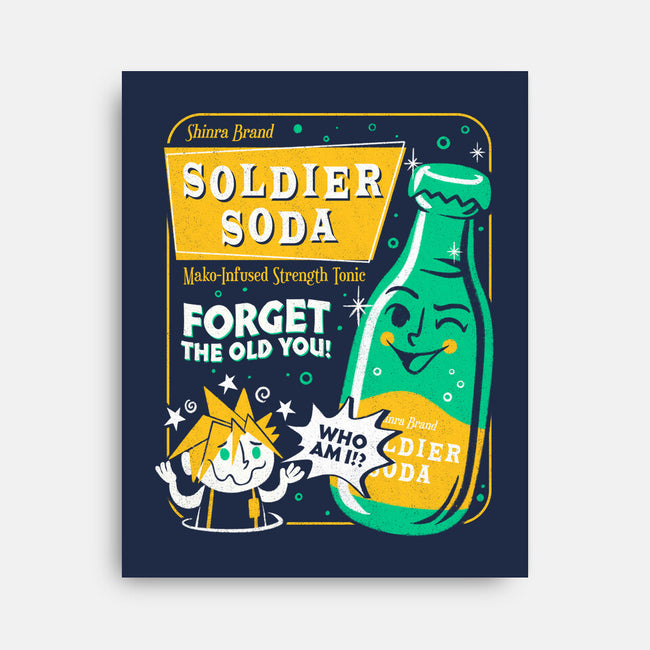 Soldier Soda-None-Stretched-Canvas-Aarons Art Room