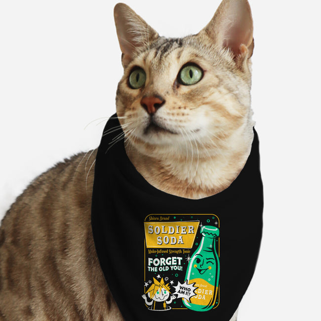 Soldier Soda-Cat-Bandana-Pet Collar-Aarons Art Room