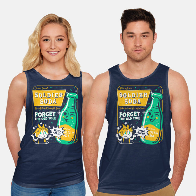 Soldier Soda-Unisex-Basic-Tank-Aarons Art Room