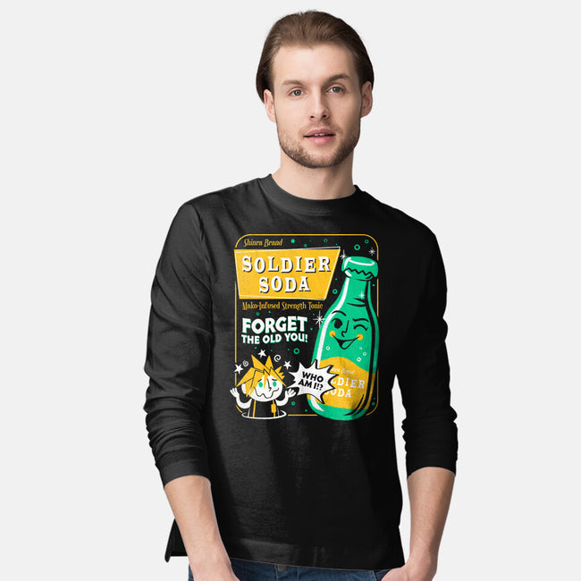 Soldier Soda-Mens-Long Sleeved-Tee-Aarons Art Room