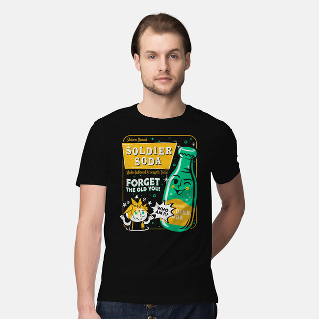 Soldier Soda-Mens-Premium-Tee-Aarons Art Room