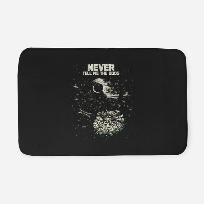 Never Tell Me The Odds-None-Memory Foam-Bath Mat-kg07