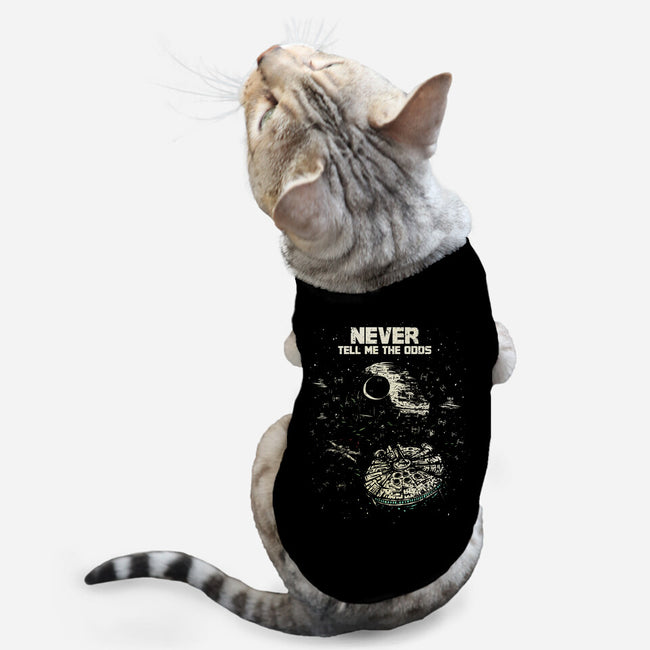 Never Tell Me The Odds-Cat-Basic-Pet Tank-kg07