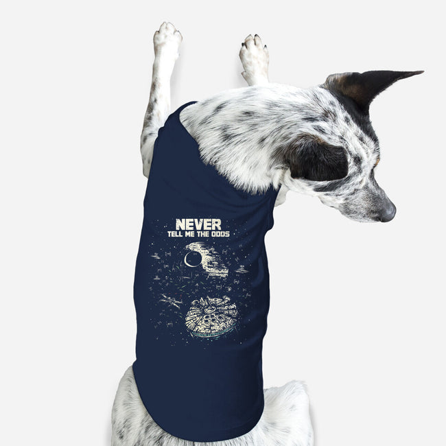 Never Tell Me The Odds-Dog-Basic-Pet Tank-kg07