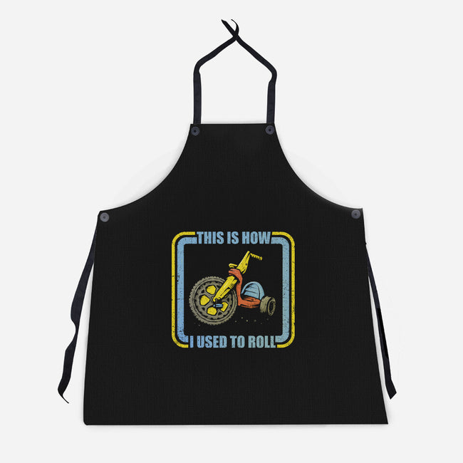 How I Used To Roll-Unisex-Kitchen-Apron-kg07