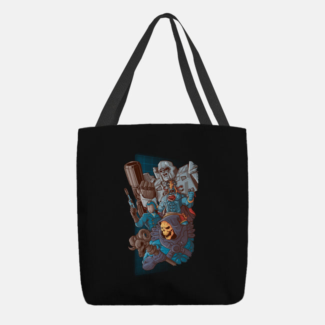 Villains Clash-None-Basic Tote-Bag-Skullpy