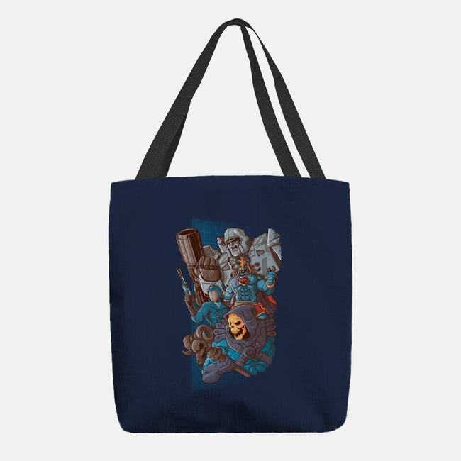 Villains Clash-None-Basic Tote-Bag-Skullpy