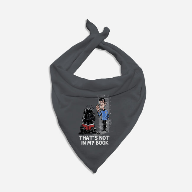 Not In My Book-Dog-Bandana-Pet Collar-zascanauta