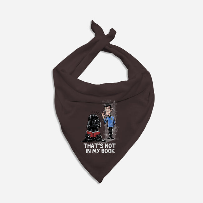 Not In My Book-Dog-Bandana-Pet Collar-zascanauta