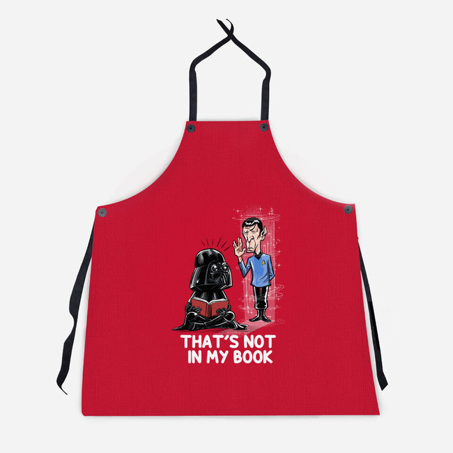 Not In My Book-Unisex-Kitchen-Apron-zascanauta