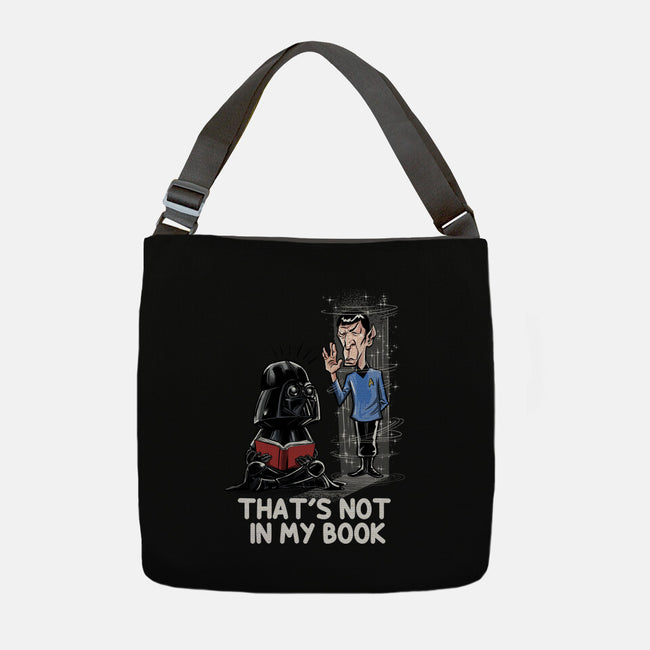 Not In My Book-None-Adjustable Tote-Bag-zascanauta