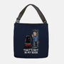 Not In My Book-None-Adjustable Tote-Bag-zascanauta