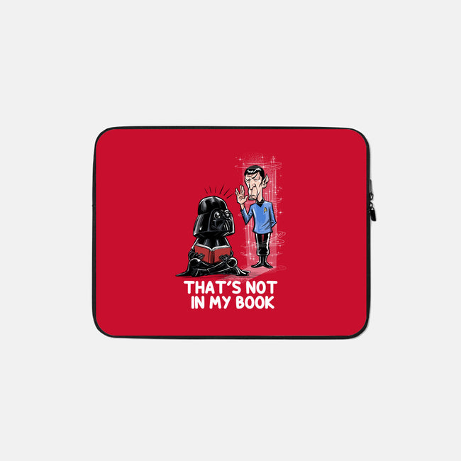 Not In My Book-None-Zippered-Laptop Sleeve-zascanauta