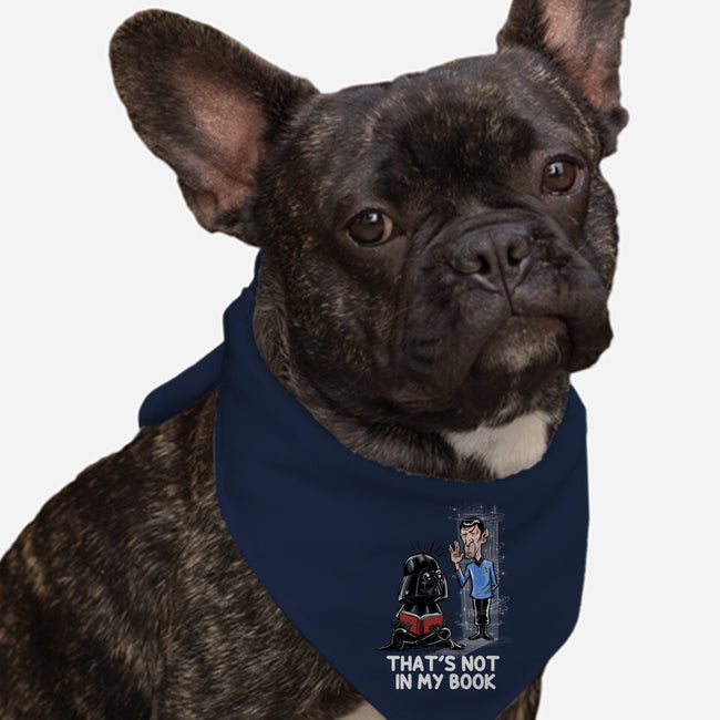 Not In My Book-Dog-Bandana-Pet Collar-zascanauta