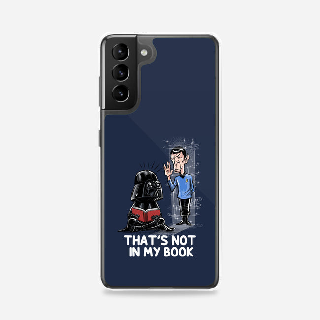 Not In My Book-Samsung-Snap-Phone Case-zascanauta