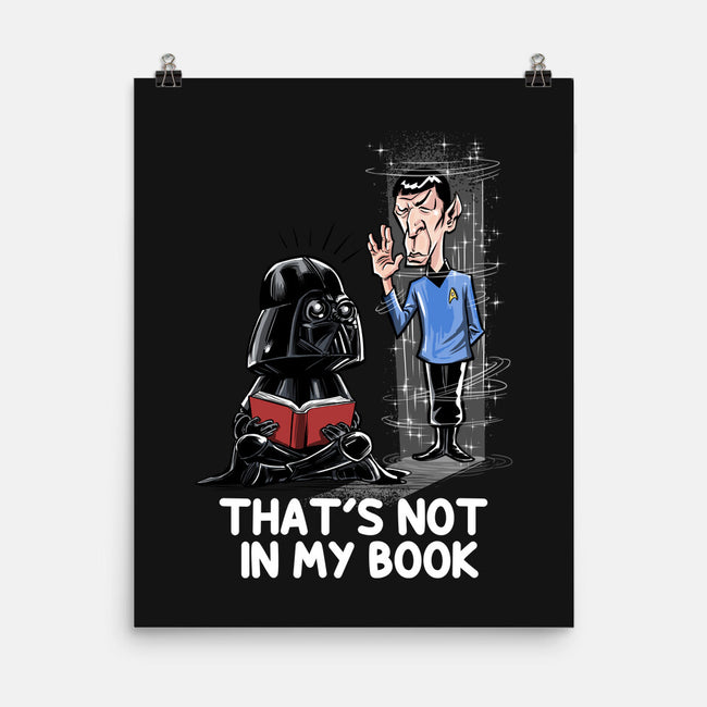 Not In My Book-None-Matte-Poster-zascanauta