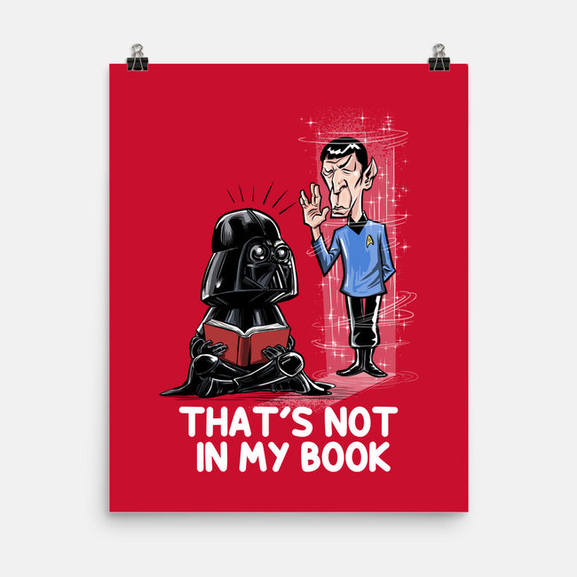 Not In My Book-None-Matte-Poster-zascanauta