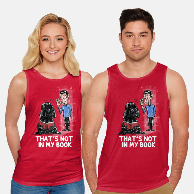 Not In My Book-Unisex-Basic-Tank-zascanauta