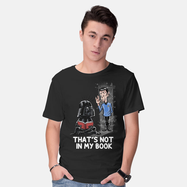 Not In My Book-Mens-Basic-Tee-zascanauta